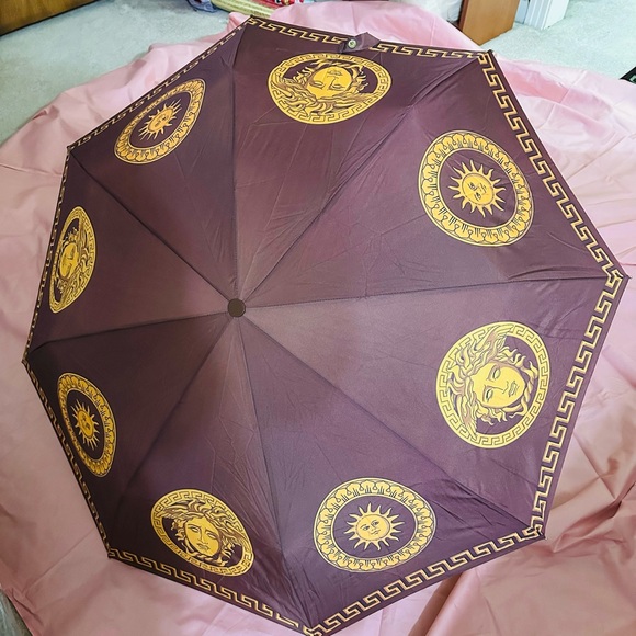 ☔️🌂 Unisex travel size Gianni Versace 100% authentic umbrella - Picture 7 of 8